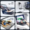 USAMS SJ740 Type-C Fast Charging Cable 1.2m 72W - Titanium Gray - 3