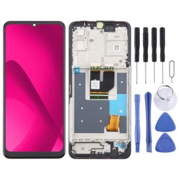 T-Mobile Revvl 7 5G LCD Screen Digitizer Assembly - Black - 1