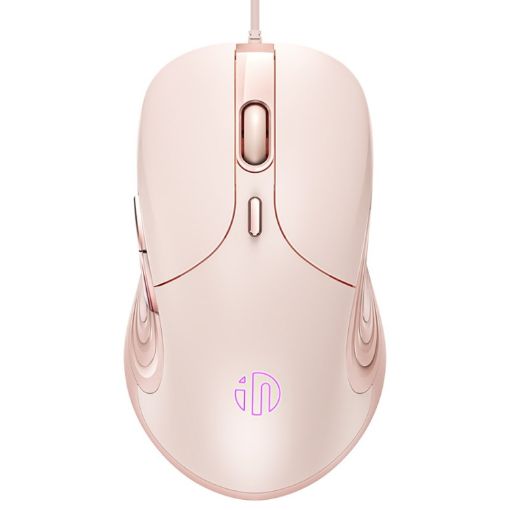 Inphic B8 Wired Mice Gaming Mouse (Milk Tea Color) - 1