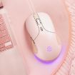 Inphic B8 Wired Mice Gaming Mouse (Milk Tea Color) - 2