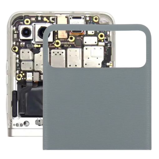 Motorola Razr 40 Upper Battery Back Cover - Green - 1