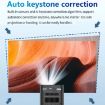 TOUMEI C900 Outdoor Portable 4K HD Projector UK Plug (Black) - 8