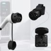 EU Standard TYPE2 Charging Pile Converter Plug - Black - 5