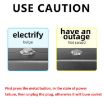 Tesla-TYPE1 EV Charging Station Adapter Conversion Head - Black - 3