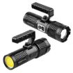 XHP160 Telescopic Zoom Searchlight Double-head Portable LED Flashlight - 2