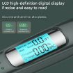 Portable Alcohol Tester Breathalyzer LCD Display Black - 4