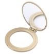 Gold Magnetic Folding Phone Ring Holder with Mirror - 1