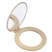 Gold Magnetic Folding Phone Ring Holder with Mirror - 2