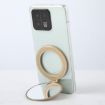 Gold Magnetic Folding Phone Ring Holder with Mirror - 6