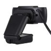 1080P HD Computer Camera with Microphone USB Web Cam - Black - 4
