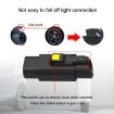 TYPE2-TYPE1 EV Charging Station Adapter - Black - 5