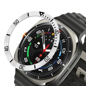 Samsung Galaxy Watch Ultra 47mm Style B Stainless Steel Bezel Ring Cover - 1