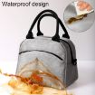 FRISCHE Portable Handheld Insulated Lunch Pack - Gray - 7