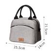 FRISCHE Portable Handheld Insulated Lunch Pack - Navy Blue - 3