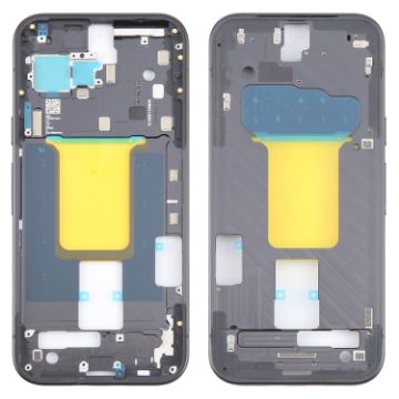 Google Pixel 9 Front Housing LCD Frame Bezel Plate - Black - 1