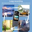 4K High-definition Travel Recorder, Wifi Version - 180 Degree Rotation - 8