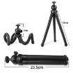 Octopus Fish Silicone Camera Tripod Stand - Desktop Folding Single Tripod - 3