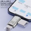 USB-C to USB OTG Adapter for Earphone & Data Transmission - 3