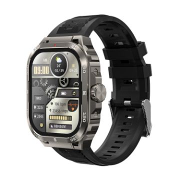 WK WH-03 Smart Watch - Bluetooth Calls - Black - 1