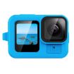 Blue Silicone Case for GoPro HERO13 Black with Wrist Strap & Lens Cover - 4