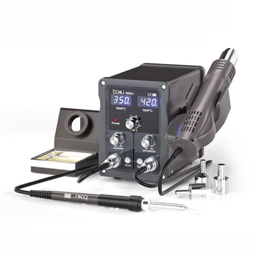 BAKU BA-898A+ Soldering Station Hot Air Station EU Plug 220V - 1
