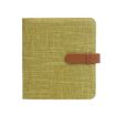 3" 288-Photo Cotton Linen Album - Green - 1