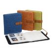 3" 288-Photo Cotton Linen Album - Orange - 6