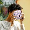Colorful Starry Sky Camera Bag for Fujifilm Instax Mini 12 - Pink Purple - 7