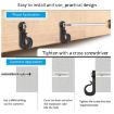 Holiday Lights Hanger Hooks - 10pcs/Box - Black - 4