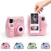 Fujifilm Instax Mini SE Photo Bag Crystal Case with Shoulder Strap - Blue Beach Travel - 2
