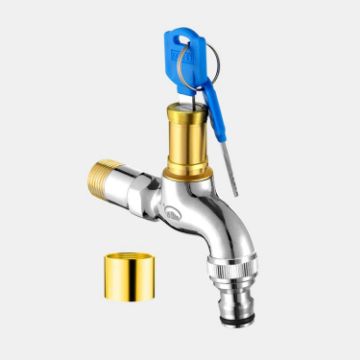 Outdoor Anti-theft 4 Minute Faucet - All Copper Pacifier - 1