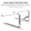 Aluminum Alloy Laptop Stand - Silver - 4
