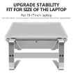 Aluminum Alloy Laptop Stand - Silver - 5