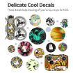 DJI Neo 2pcs Combo Drone Body Protective Stickers - Dark Camo + Grunge Eyes - 4