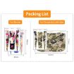 DJI Neo 2pcs Combo Drone Body Protective Stickers - Dark Camo + Grunge Eyes - 8