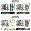 DJI Neo 2pcs Combo Drone Body Protective Stickers - Dark Camo + Grunge Eyes - 9