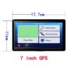 7" Car HD GPS Navigator 8G+128M Capacitive Screen Germany Map - 2