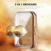 Samsung Galaxy Fit3 Rose Gold Electroplated TPU Case with Screen Protection - 2