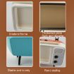 Retro Small TV Desktop Cell Phone Holder With Bluetooth Speaker (Orange Black) - 4