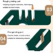 4 In 1 Knife Sharpener - Kitchen Quick Sharpening Tool (Green) - 5