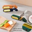 4 In 1 Knife Sharpener - Kitchen Quick Sharpening Tool (Green) - 7