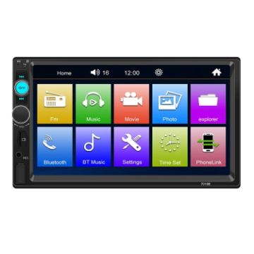 Universal Car Touch Screen MP5 Player Bluetooth Radio - 1