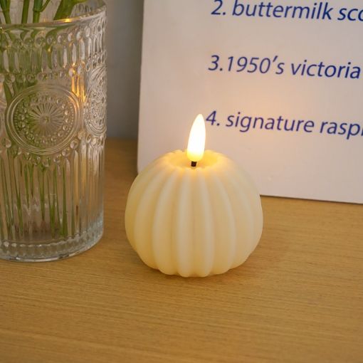 LED Pumpkin Candle Light for Bedroom Atmosphere - Photo Props - 1