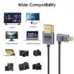 30cm Coaxial Micro HDMI to HDMI 8K UHD 48Gbps Video Cable - 4