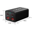2A2C-100W GaN Pro 100W USB x 2 Fast Charger - UK Plug - 4
