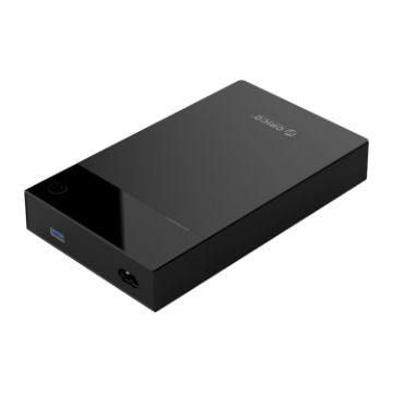 ORICO 3599U3 USB3.0 Hard-Drive Enclosure, US Plug (Black) - 1
