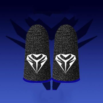 Blue Gaming Superconducting Finger Gloves - Sweat Resistant - 1