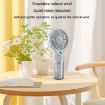 Yellow USB Rechargeable Handheld Misting Fan - Portable Hydration Fan - 9