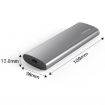 Blueendless 2809 Dual Protocol M.2 Mobile Hard Disk Case SSD External Drive Box - 2