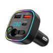 P4-QC3.0 Car MP3 Bluetooth Hands-free Player FM Transmitter - 1